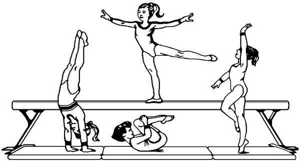 Gymnastics coloring pages 37 pictures quotes and clipart 