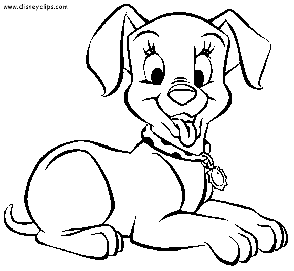 14 101 dalmatians coloring page to print Print Color Craft