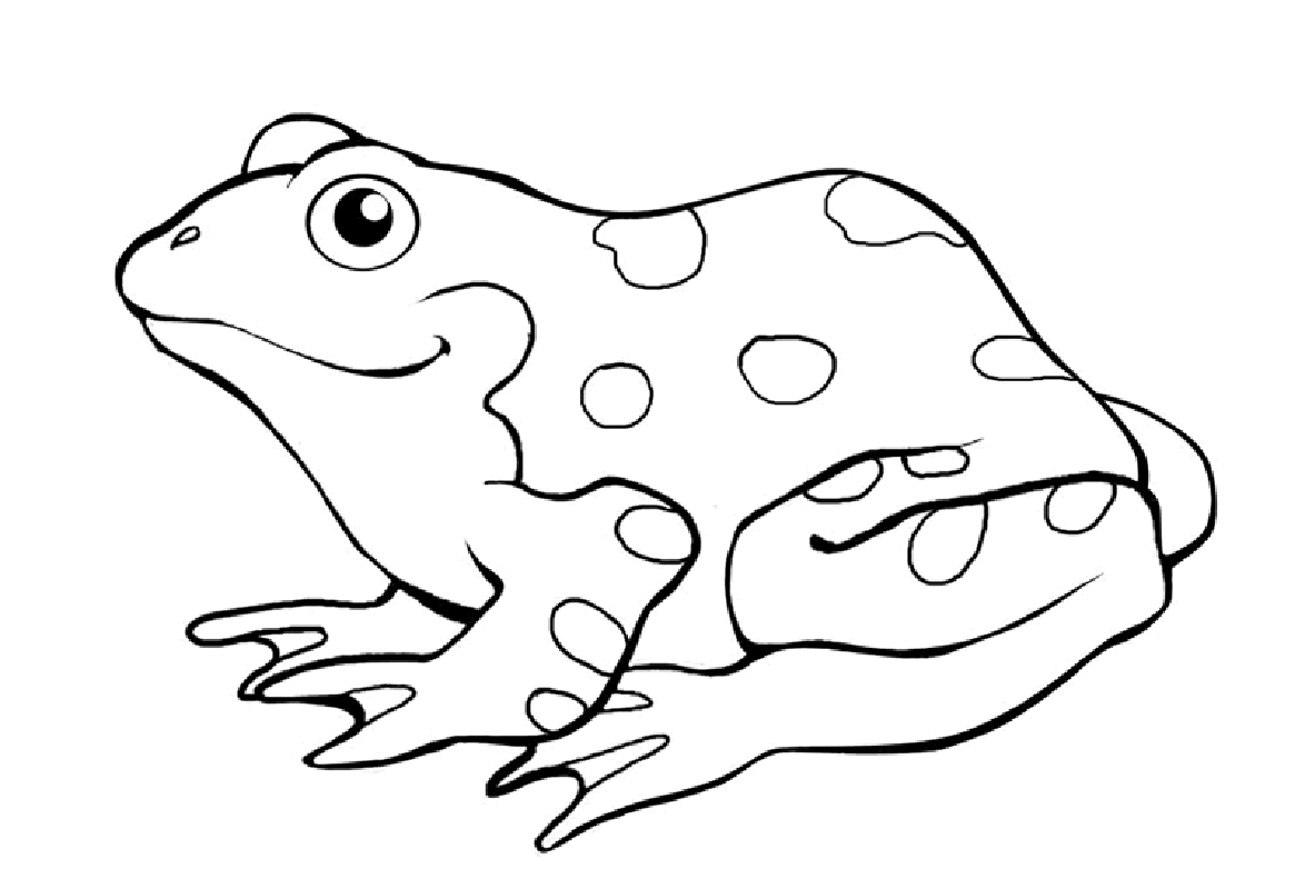 Free Printable Frog Coloring Book Pages For Adults