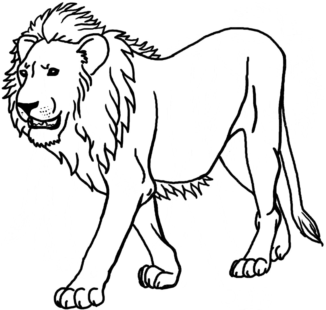 zoo animals coloring pages lion king - photo #19