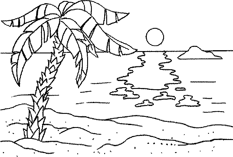 ocean clipart to color - photo #27