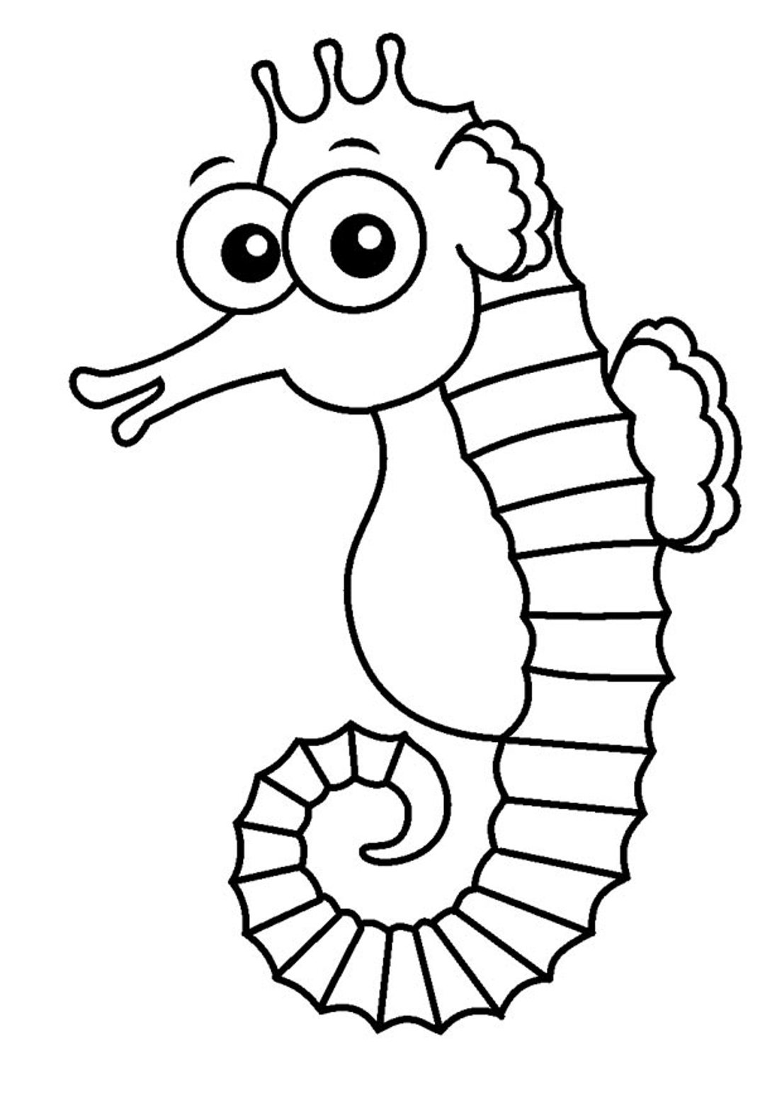 13 seahorse coloring pages Print Color Craft