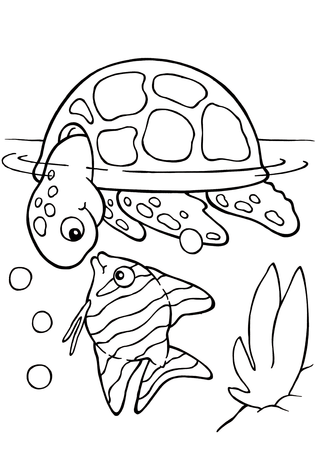29 coloring pages of turtle