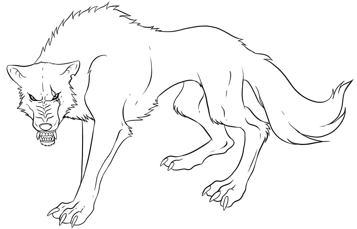 12 Wolf Coloring Pages Print Color Craft