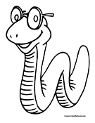 9 coloring pages of worm - Print Color Craft