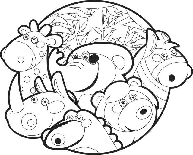 14 zoo coloring pages zoo animals printable pictures - Print Color Craft