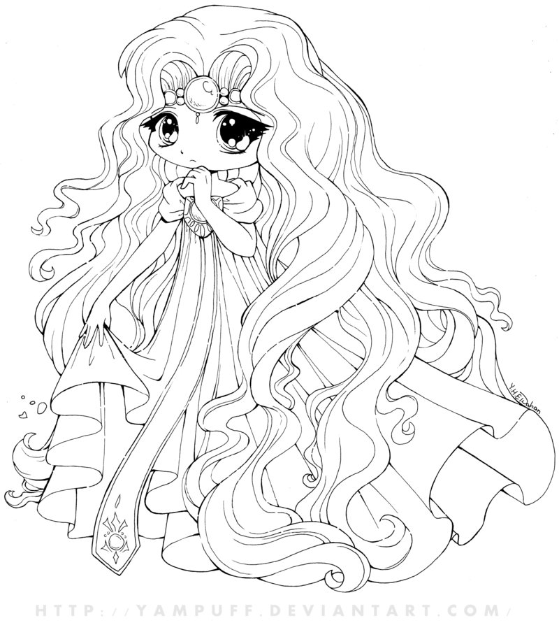 sad anime wolf girl coloring pages - photo #48