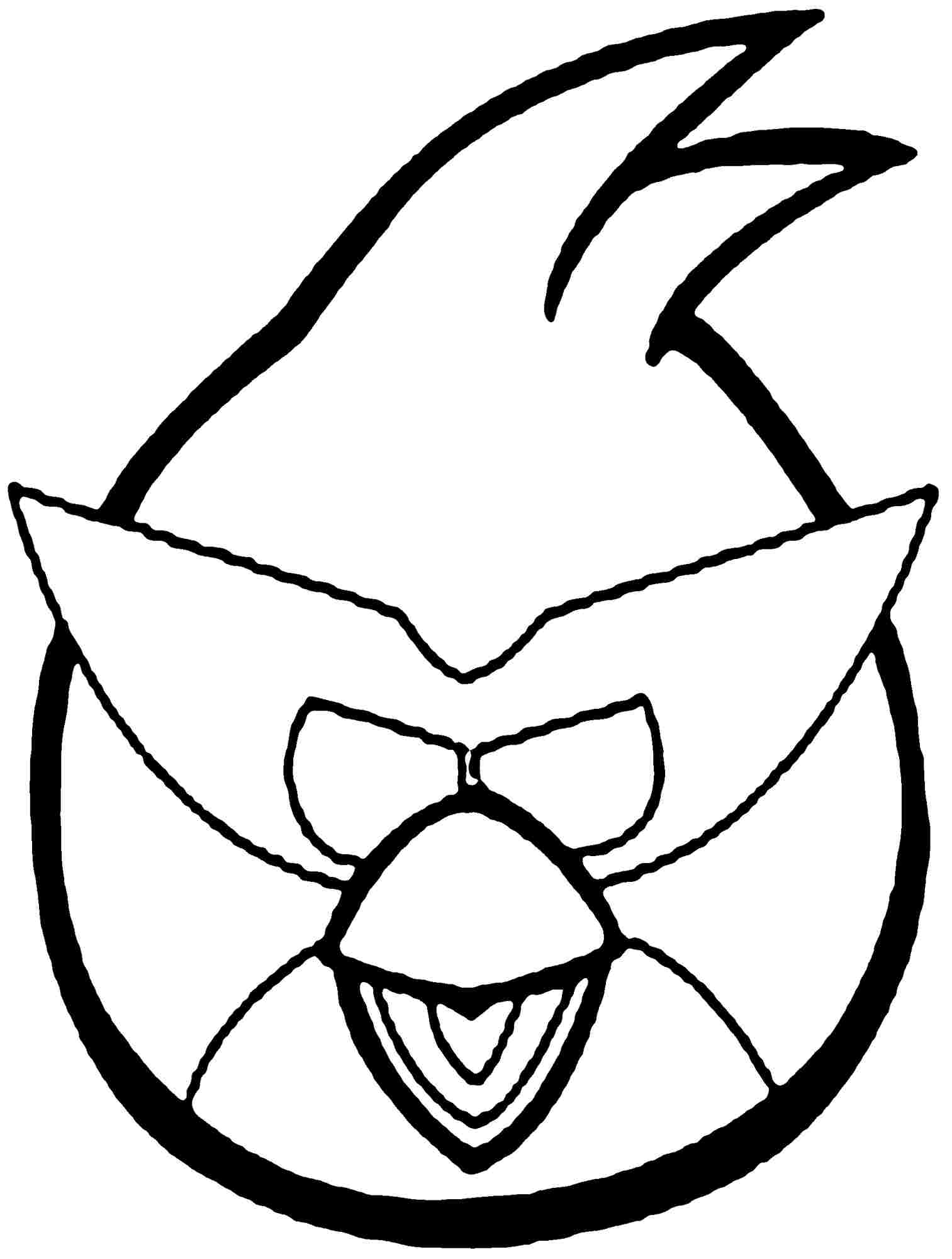 ice bird angry birds coloring pages - photo #32