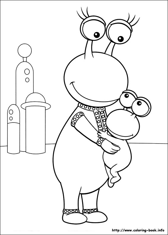 Backyardigans Coloring Pages Printable Print Color Craft 21504 The