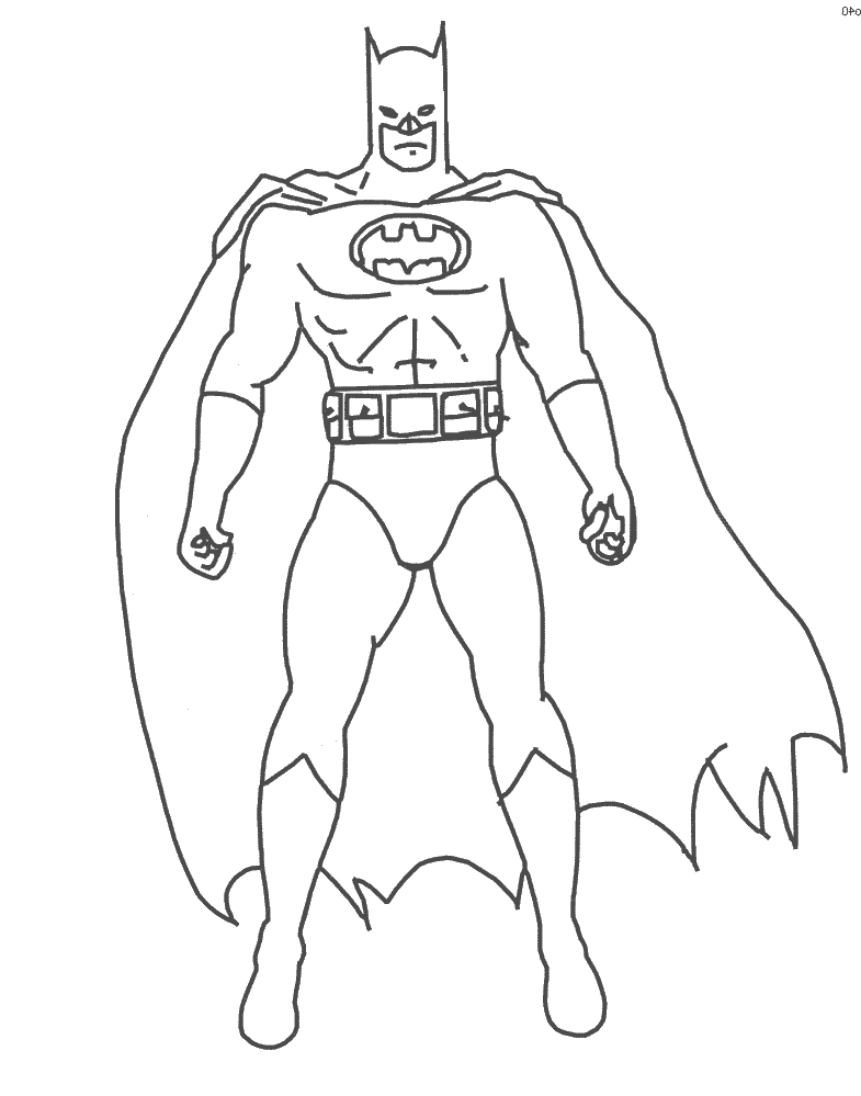 name batmans enemies coloring pages - photo #50