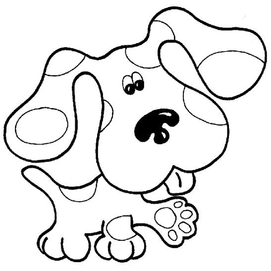 magenta from blues clues coloring pages - photo #21