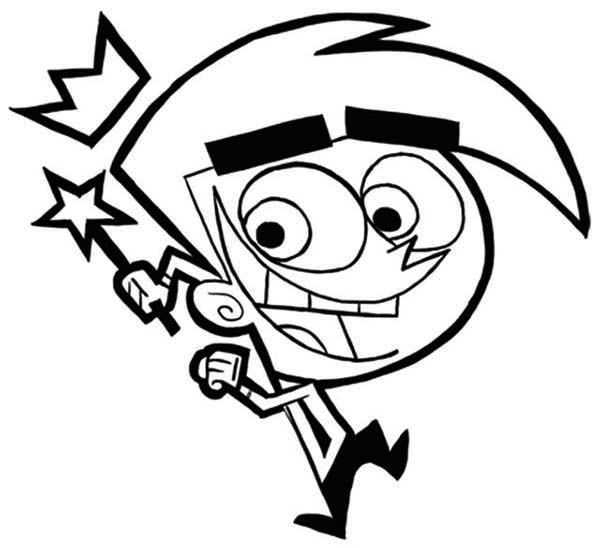 fairly oddparents printable coloring pages - photo #28