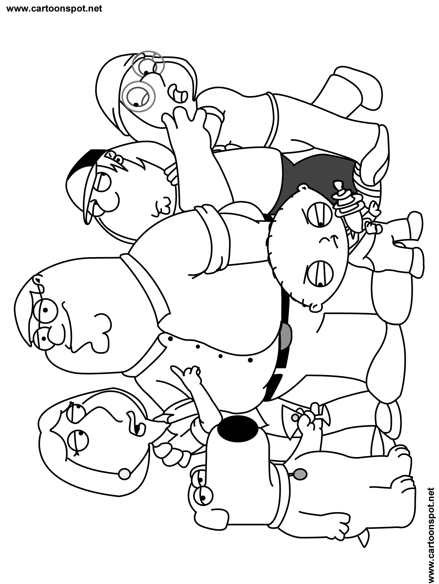 printable family guy coloring pages printable coloring pages