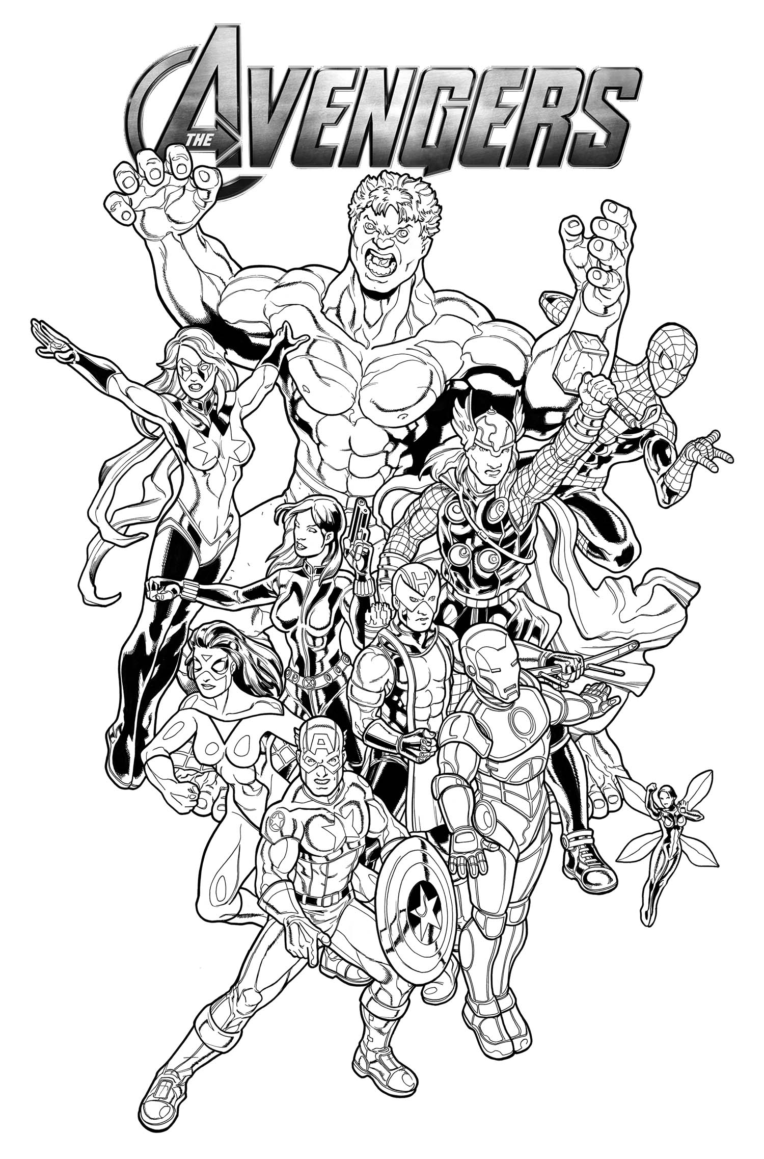Marvel Coloring Pages Coloring Pages
