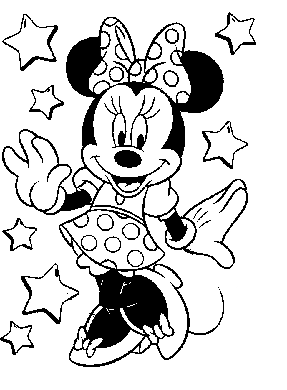 14 mickey mouse coloring page - Print Color Craft