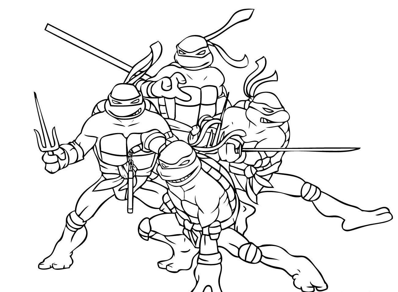 ninja turtles coloring pages 12 printable coloring pages