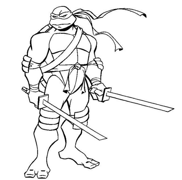 t ninja turtles coloring pages - photo #23