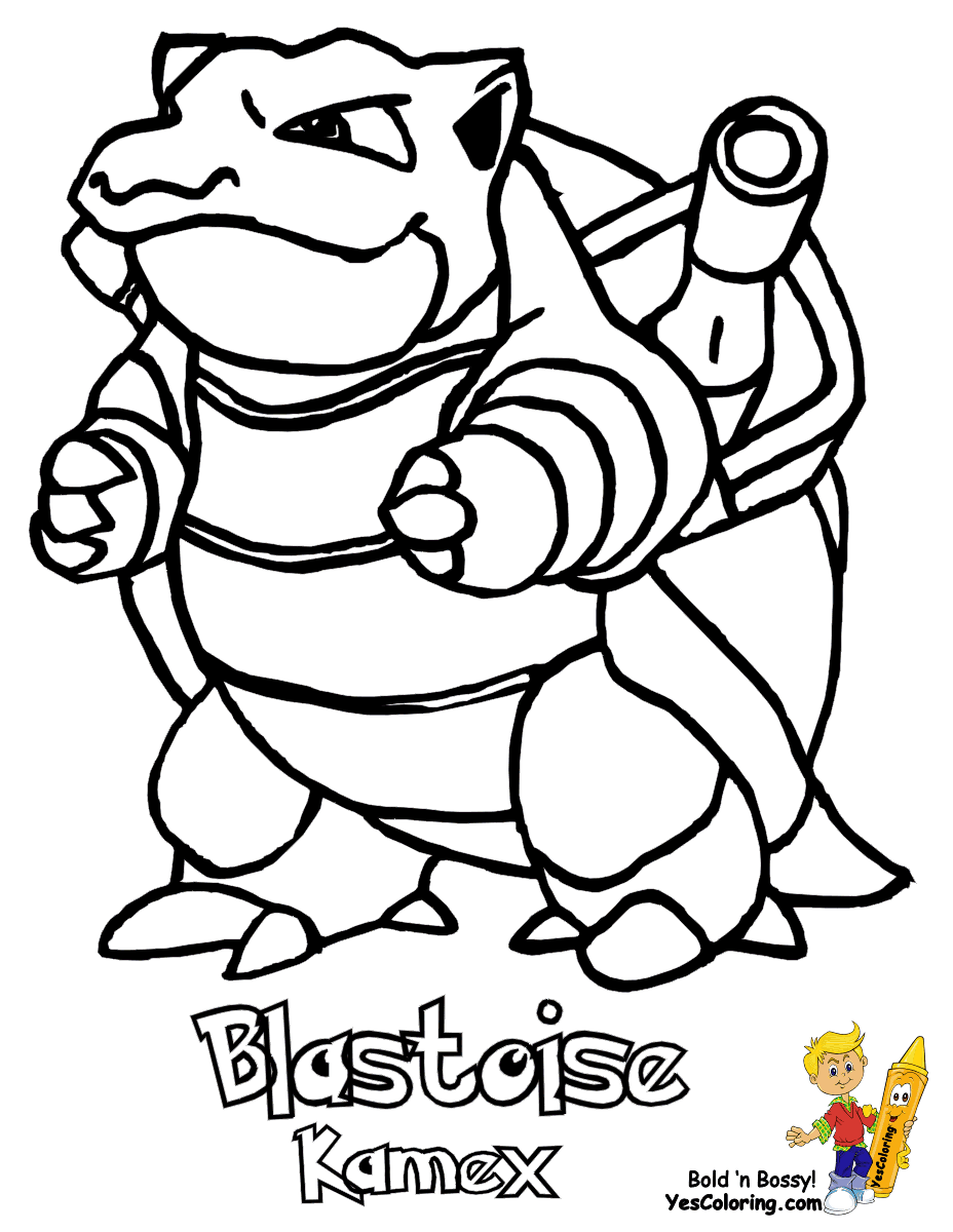 10 coloring pages of pokemon - Print Color Craft