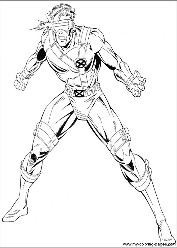 xmen and coloring pages - photo #45