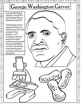 14 Coloring Pages Black History Month Print Color Craft Page