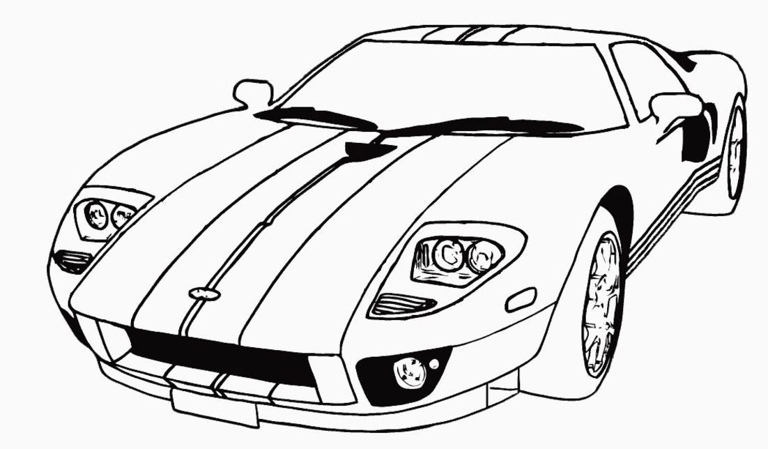 45 Race car coloring pages and crafts cakes for kids ...