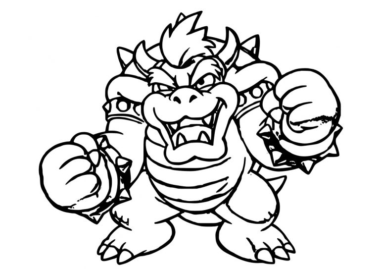 Mario Coloring Pages Easy Print And Color Pages Print Color Craft