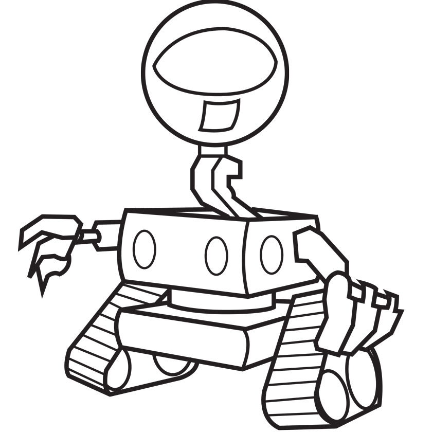 From Future: Robots coloring pages and Robot craft ideas ...