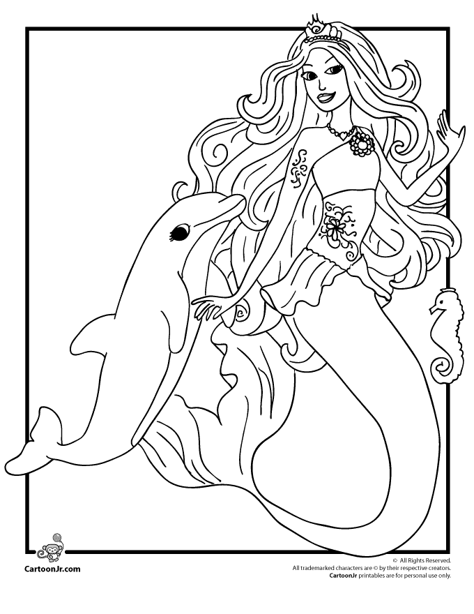 85 Barbie Coloring Pages for Girls ( All Characters )