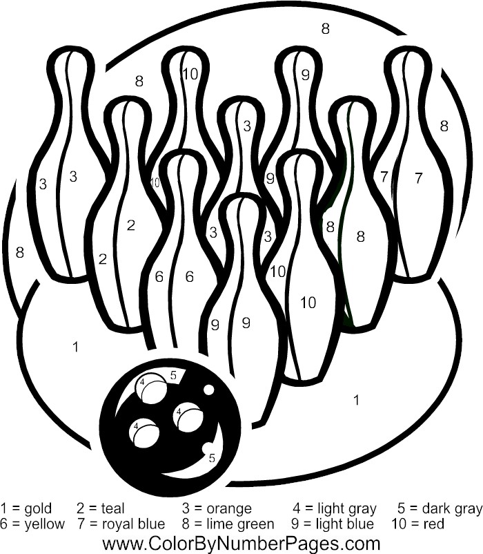 15 Bowling Coloring Page To Print Print Color Craft