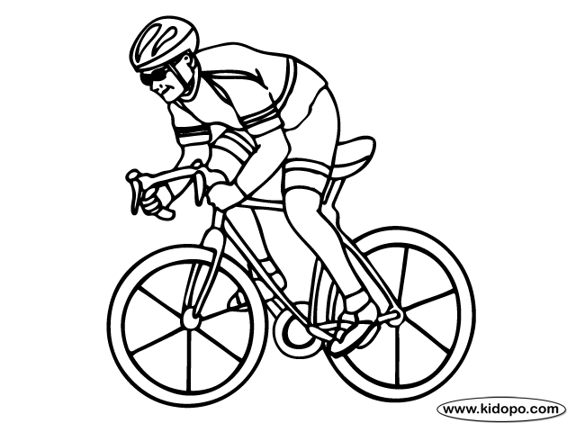 coloring pages of cycling,printable,coloring pages
