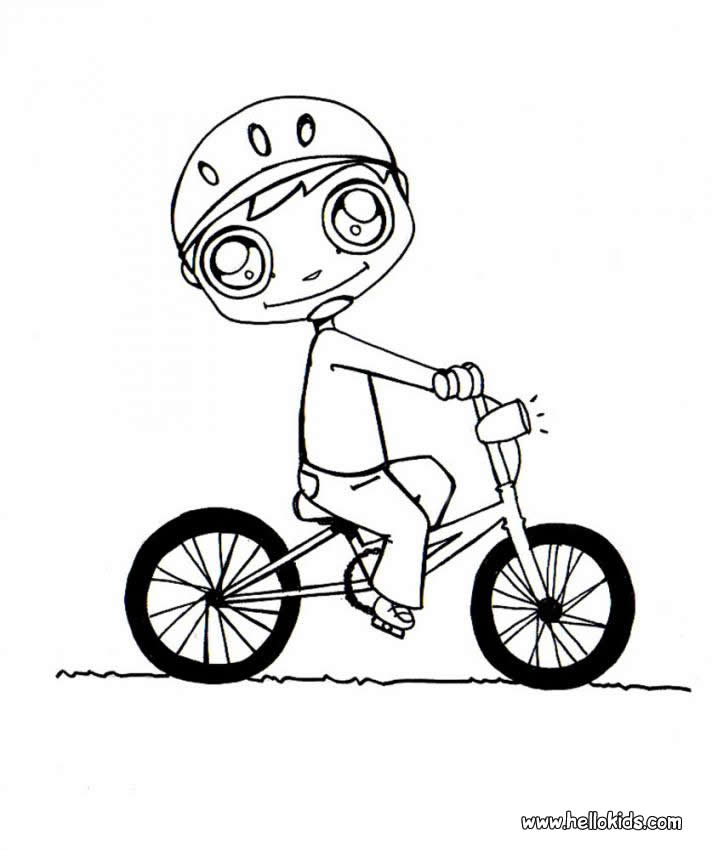 cycling coloring page,printable,coloring pages