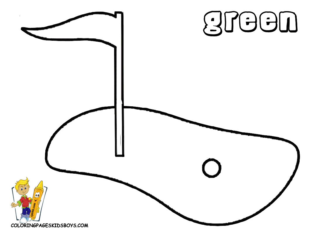 golf coloring page to print,printable,coloring pages