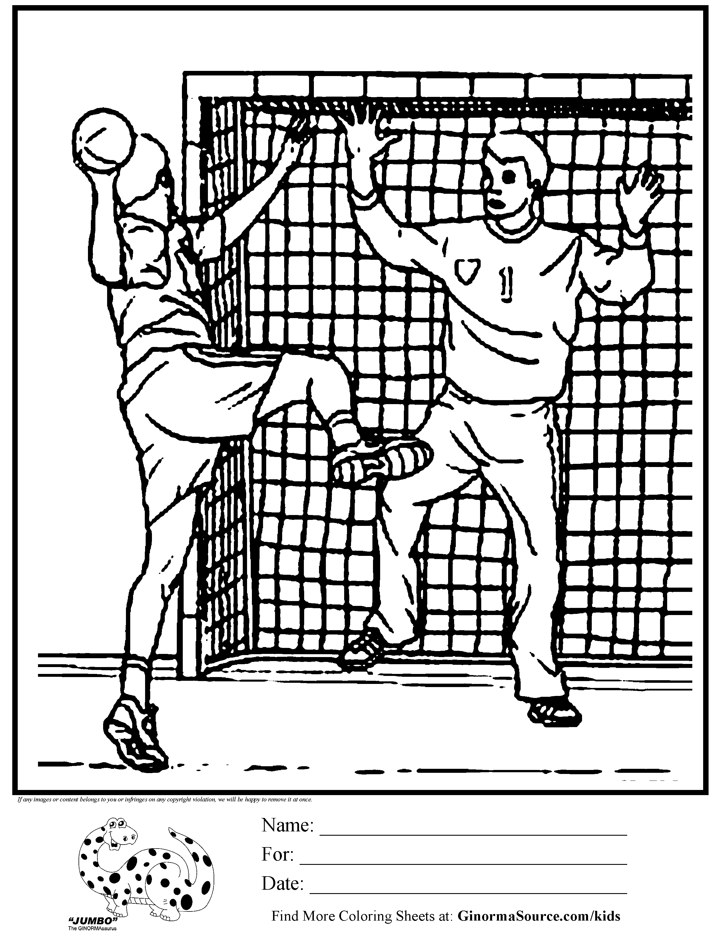 handball coloring pages,printable,coloring pages