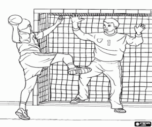 handball coloring pages 13,printable,coloring pages