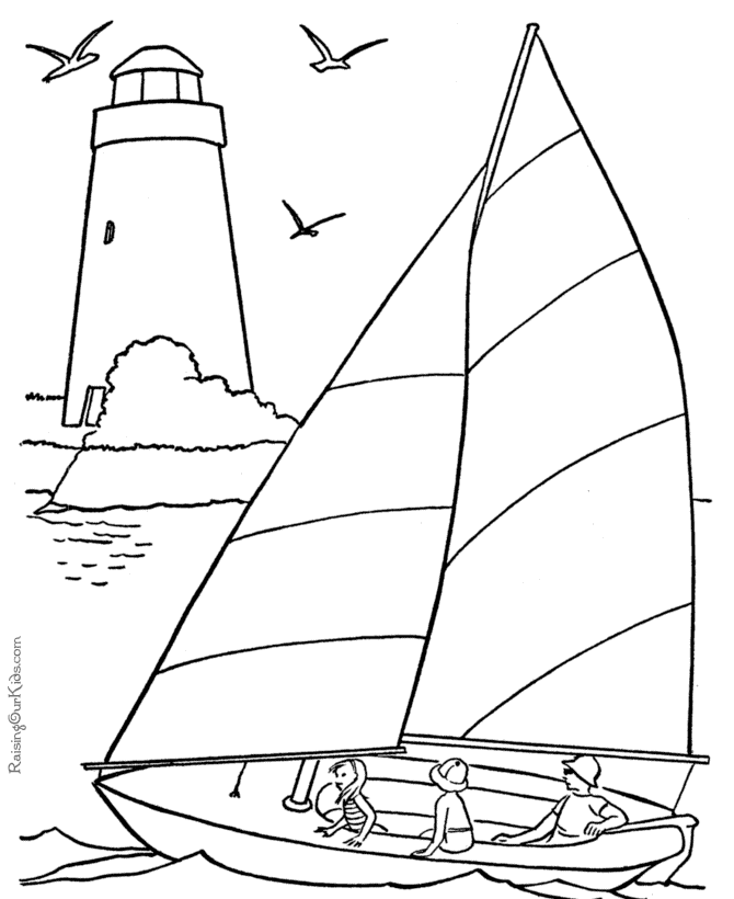 sailing coloring pages,printable,coloring pages