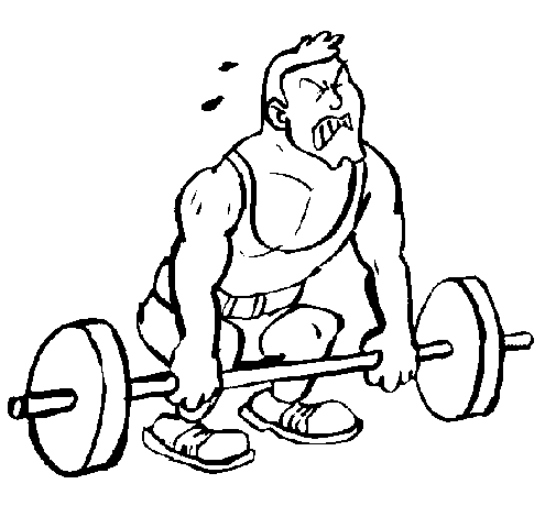 printable pictures of weight-lifting page,printable,coloring pages