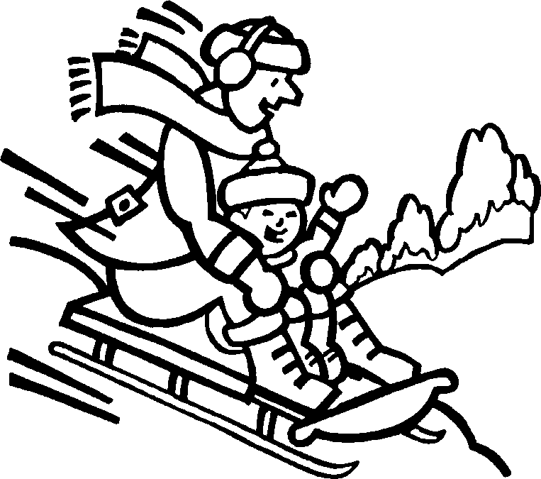 winter coloring pages,winter season