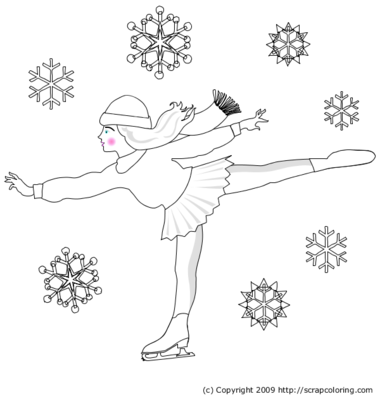 winter coloring pages,winter season