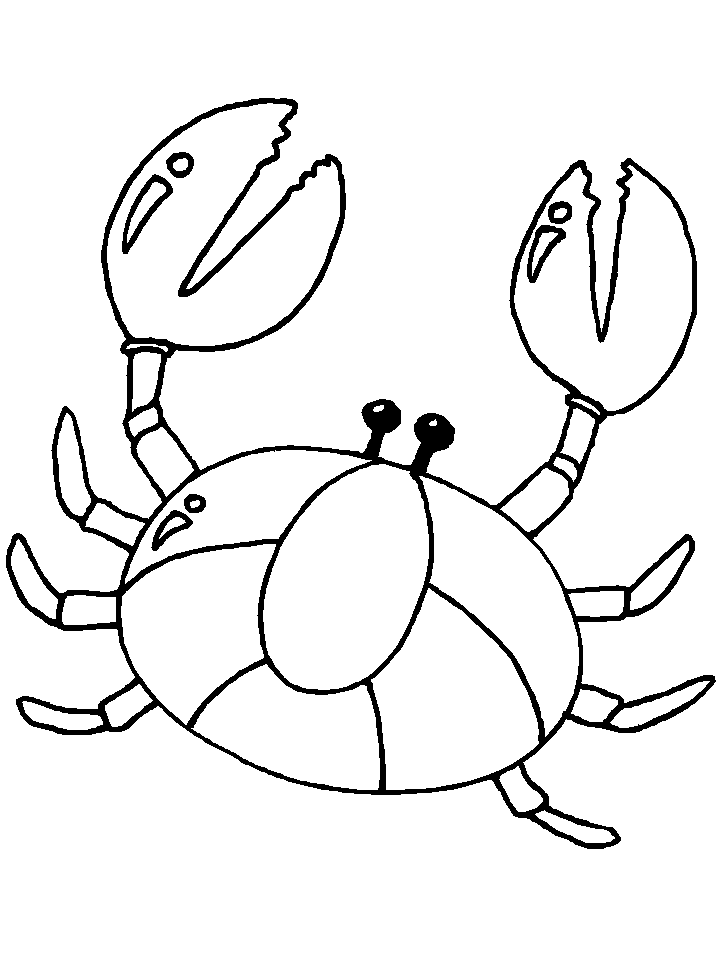 kids coloring pages crab,printable,coloring pages