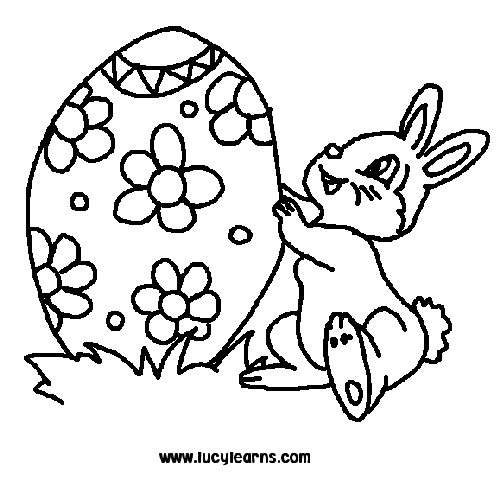 coloring pictures easter-bunny,printable,coloring pages