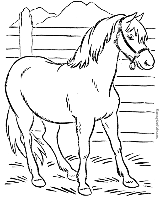 coloring pages of horse,printable,coloring pages