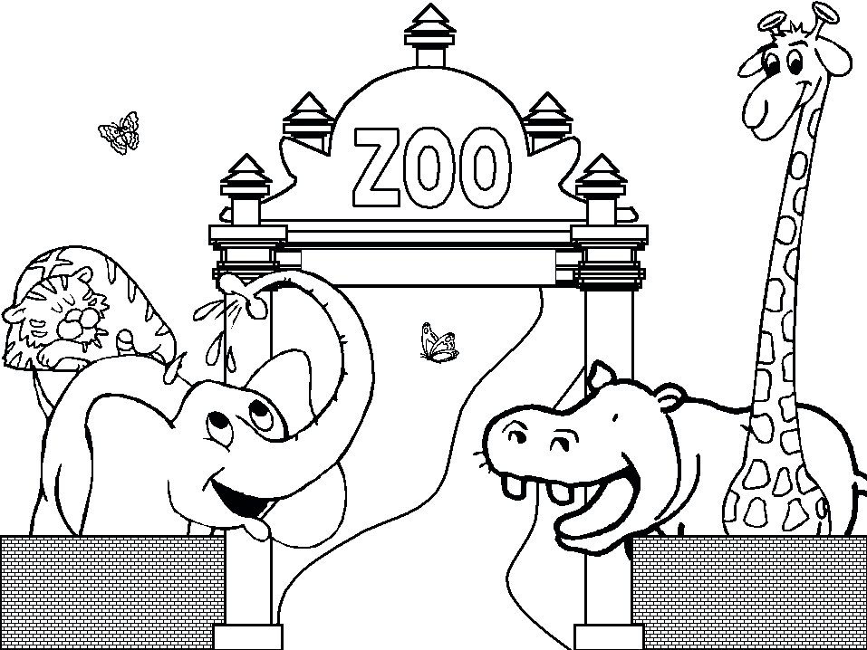coloring pages of zoo,printable,coloring pages