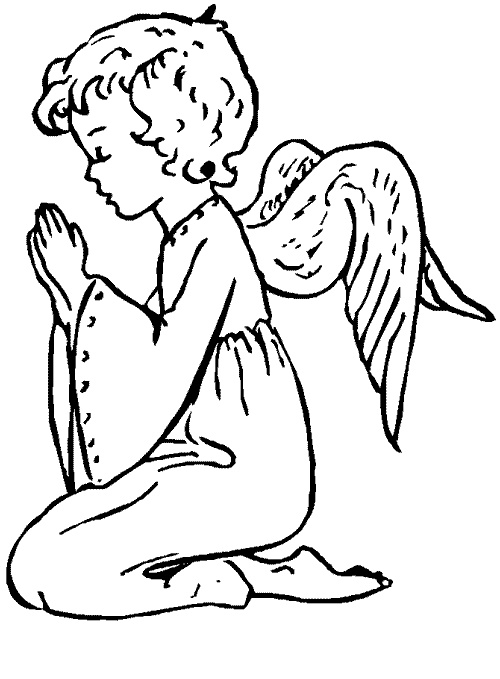 angel coloring pages 13,printable,coloring pages
