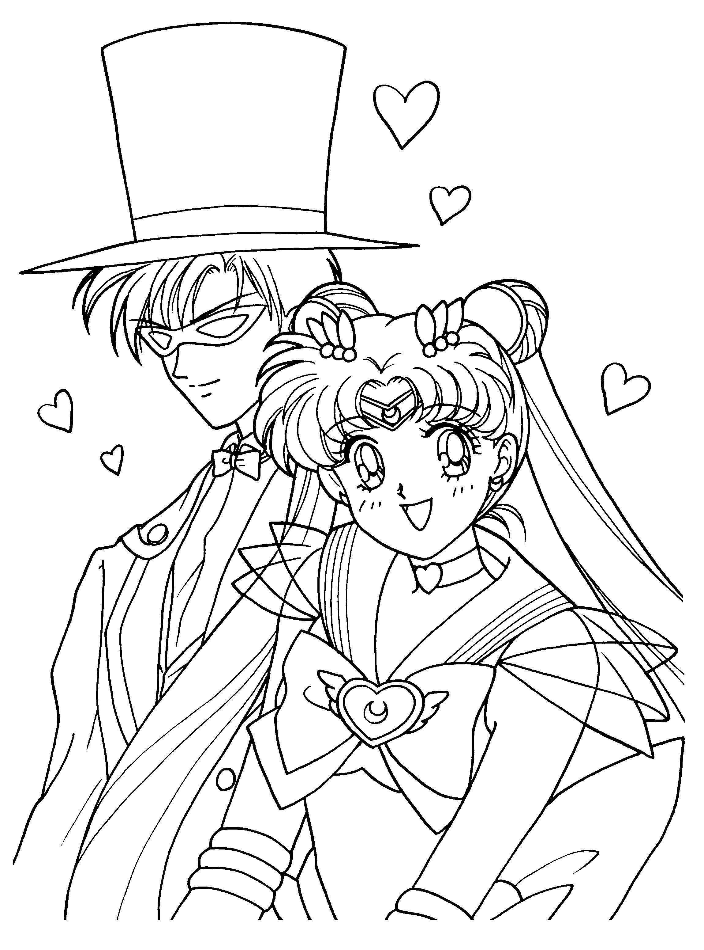 printable pictures of sailor-moon page,printable,coloring pages