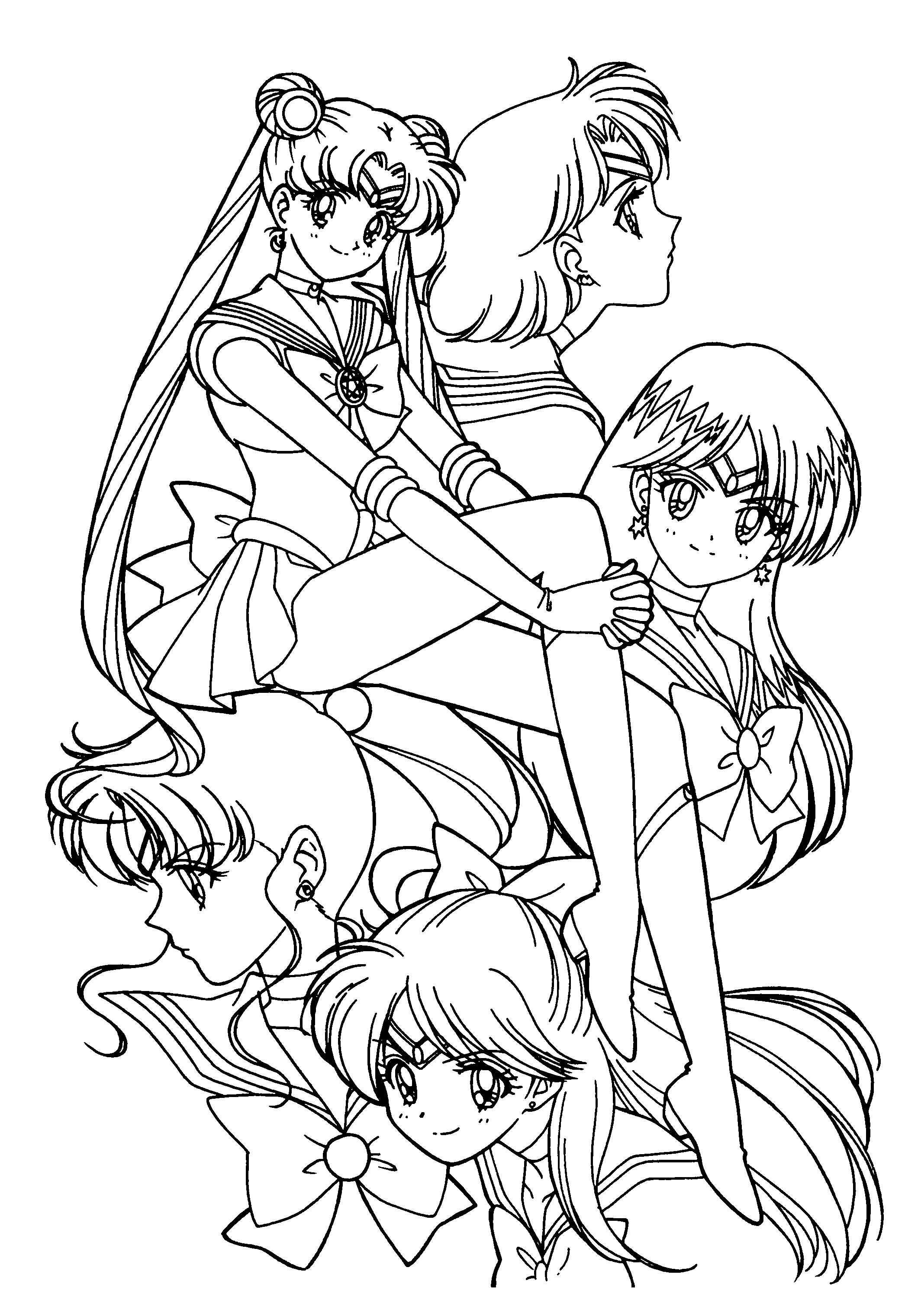 sailor-moon coloring page,printable,coloring pages