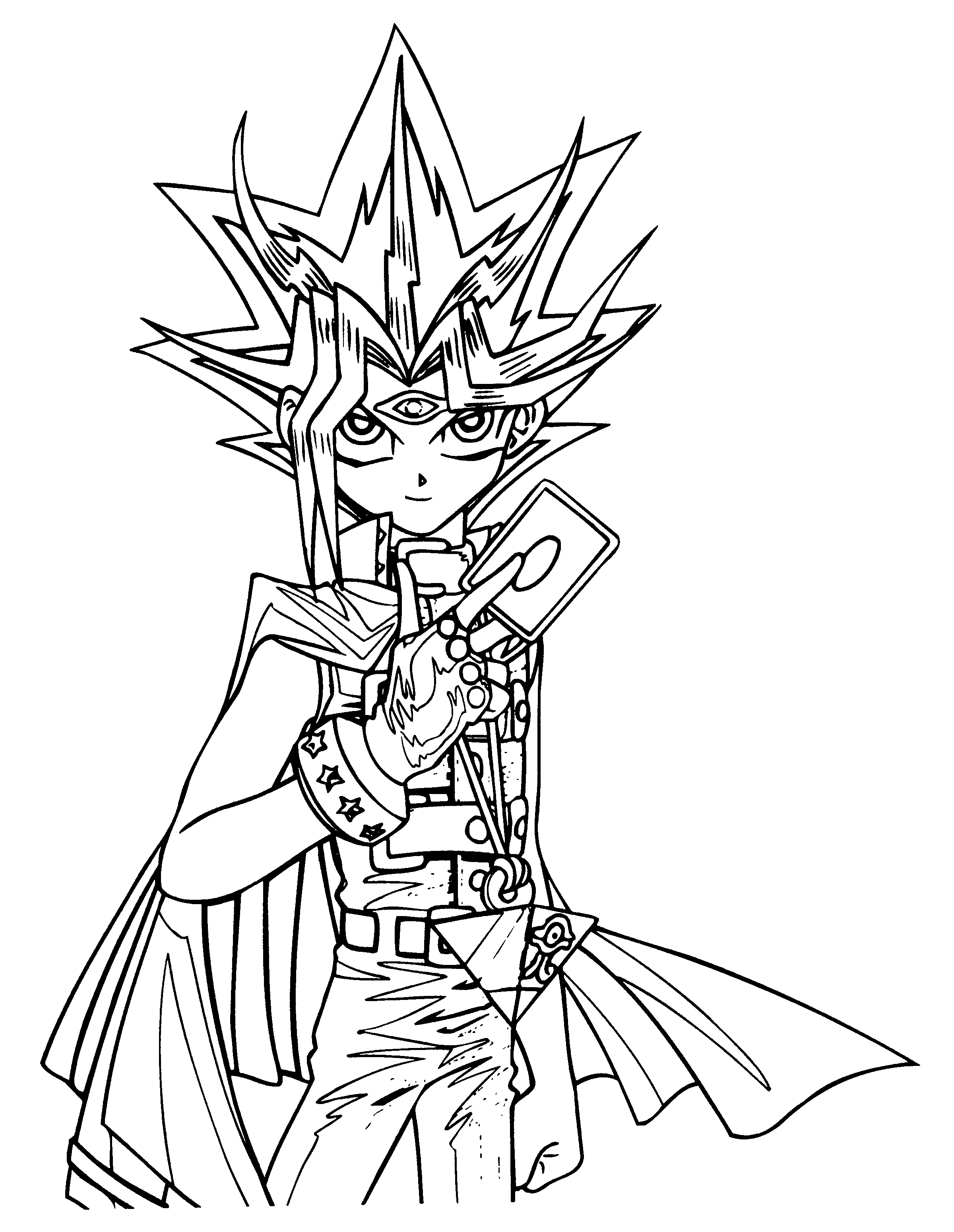 coloring pictures yugioh,printable,coloring pages