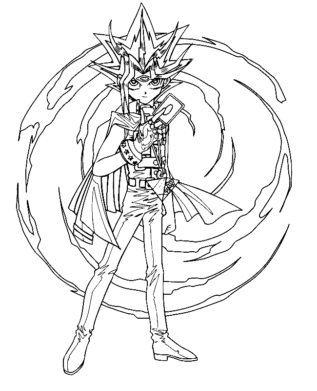 yugioh coloring pages 13,printable,coloring pages