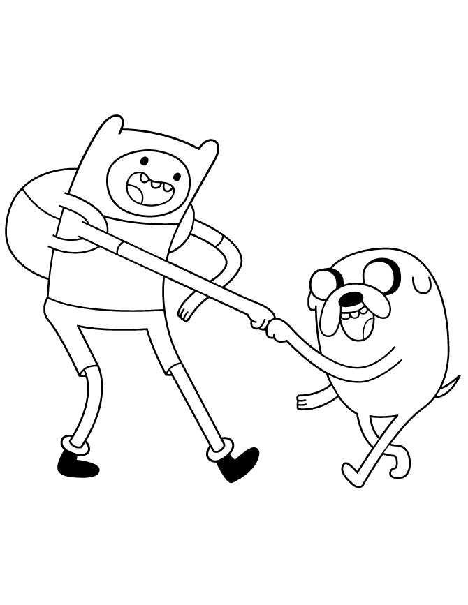 coloring pages of adventure-time,printable,coloring pages