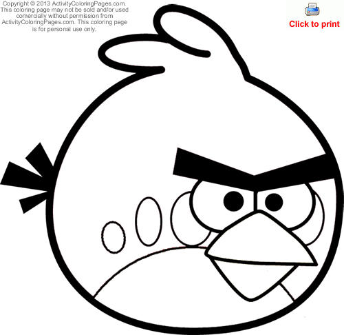 angry-bird coloring page to print,printable,coloring pages