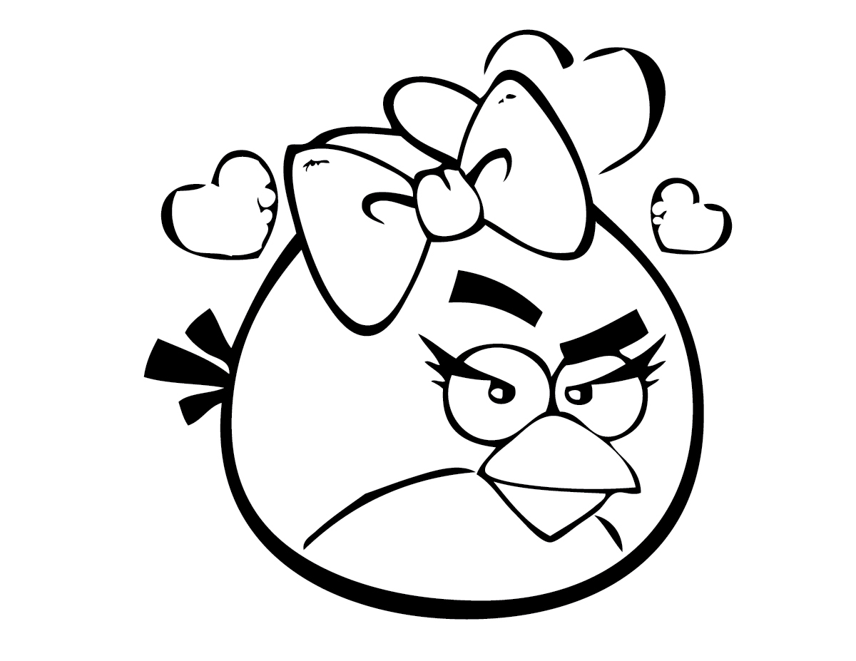 coloring pages of angry-bird,printable,coloring pages
